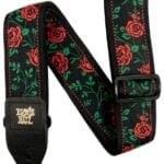 Ernie Ball Polypro EB-5318 - gitaros diržas su odiniais galais