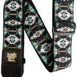 Ernie Ball Polypro EB-5325 - gitaros diržas su odiniais galais