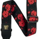 Ernie Ball Tango Rose EB-5335 - gitaros diržas žakardinis