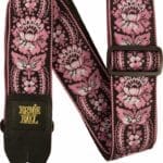 Ernie Ball Pink Orleans EB-5347 - gitaros diržas