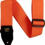 Ernie Ball Polypro EB-5353 - gitaros diržas oranžinis