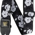 Ernie Ball Vanilla Rose Jacquard EB-5357 - gitaros diržas