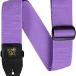 Ernie Ball Polypro EB-5378 - gitaros diržas violetinis