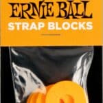 Ernie Ball Strap Blocks EB-5621 - gitaros diržo blokai 4 vnt.