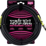 Ernie Ball EB-6046 - gitaros laidas 6m juodas