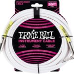 Ernie Ball Instrument Cable EB-6047 - gitaros laidas 6m baltas