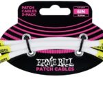 Ernie Ball EB-6052 - jungiamieji kabeliai 15 cm balti