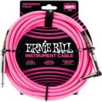 Ernie Ball Pintas EB-6078 - gitaros laidas 3m neoninis rožinis