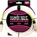 Ernie Ball EB-6389 - mikrofono kabelis 6m baltas