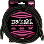 Ernie Ball EB-6391 - mikrofono laidas 4,5 m juodas