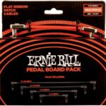 Ernie Ball Patch Cable EB-6404 - pedalų laidų rinkinys 10vnt