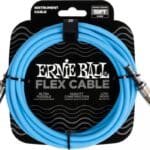 Ernie Ball Flex Cable EB6412 - instrumentų kabelis 3m mėlynas