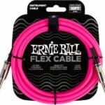 Ernie Ball Flex Cable EB-6413 - instrumentų laidas 3m rožinis