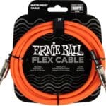 Ernie Ball Flex Cable EB-6416 - instrumentų kabelis 3m oranžinis