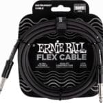 Ernie Ball Prietaiso kabelis 6,3 mm, lanksti konstrukcija, 3 m, EB-6434