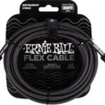 Ernie Ball Prietaiso kabelis 6,3 mm, 6M - juodas, EB-6435