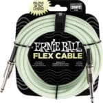 Ernie Ball Flex EB-6437 - instrumentų kabelis 6m fluorescencinis