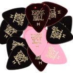 Ernie Ball Mix Color Picks EB-9180 - gitaros mediatoriai 12 vnt.