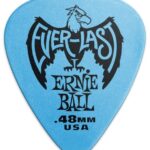 Ernie Ball Everlast Delrin EB-9181 - gitaros kirtikliai 0,48 mm