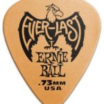 Ernie Ball Everlast EB-9190 - gitaros muštukai 0,73 mm delrinas