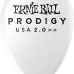 Ernie Ball Prodigy EB-9336 - gitaros plektras 2.0 mm ašaros formos