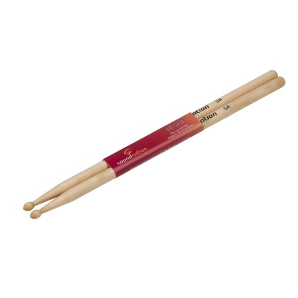 Maple drumstick pair 5a wood tip