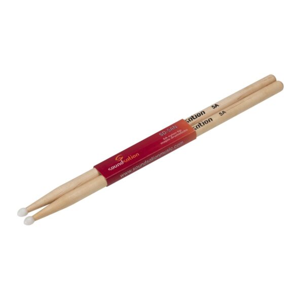 Maple drumstick pair 5a nylon tip