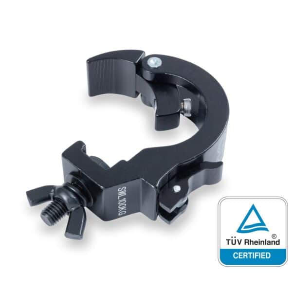 ALUMINIUM BLACKQUICK RELEASE CLAMP 48-50 MM 100 KG