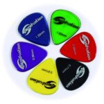 Soundsation SPT-600-081 - nailoniniai mediatoriai 0.81 mm (72 vnt.)