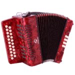 Soundsation SAC-2108GC-RD - G/C diatoninis akordeonas raudonas