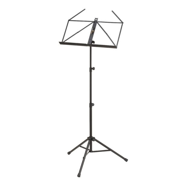 Professional foldable music stand with nylon bag
