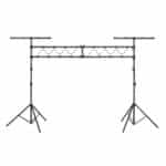 Black anodized aluminium structure for lighting