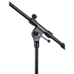 Microphone boom stand with metal tripod base - Image 2