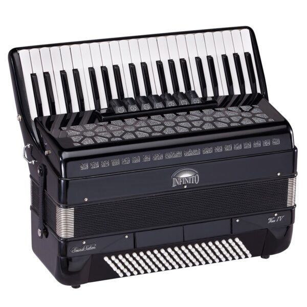 120 bass 3/5 accordion black (SOUNDSATION VOCE IV  A41120-BK)