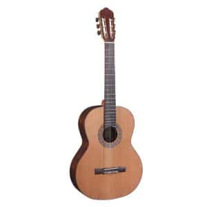 All solid classic guitar with cedar top in glossy finish (Made in Europe)