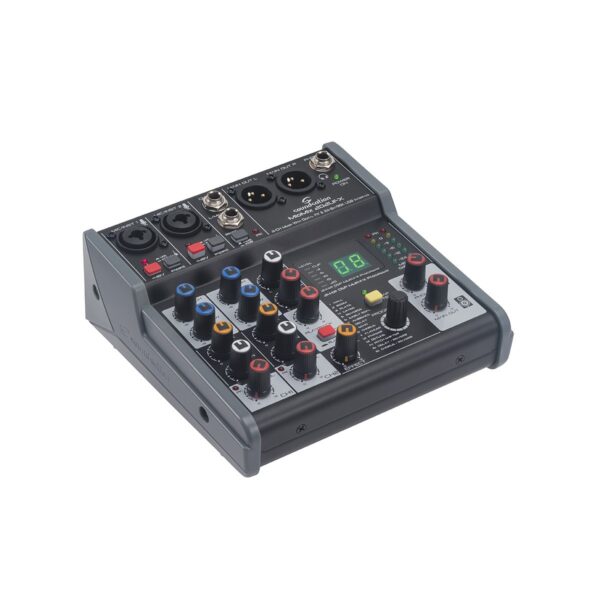4-Channel Professional Audio Mixer with Digital Multi-Effect & up to 24-bit/96kHz USB I/O Soundcard
