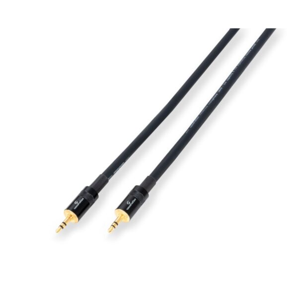 Wiremaster adapter cable Mini Jack stereo 3.5 - Mini jack stereo 3.5 / 1.5 mt