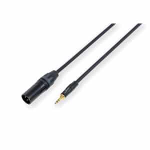 Wiremaster adapter cable Mini jack stereo 3.5 - Male XLR / 1.5 mt