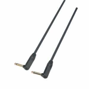 Wiremaster unbalanced instrument cable 6.3mm Jack MONO angled - 6.3mm Jack MONO angled / 6mt