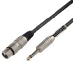 Soundsation BPCJX-10BK - garsiakalbių kabelis XLR 3P F - 6.3mm Jack 10m