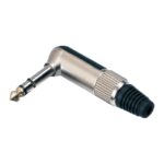 Soundsation SJ033S-B - metalinė 6.3mm stereo jungtis (25 vnt.)