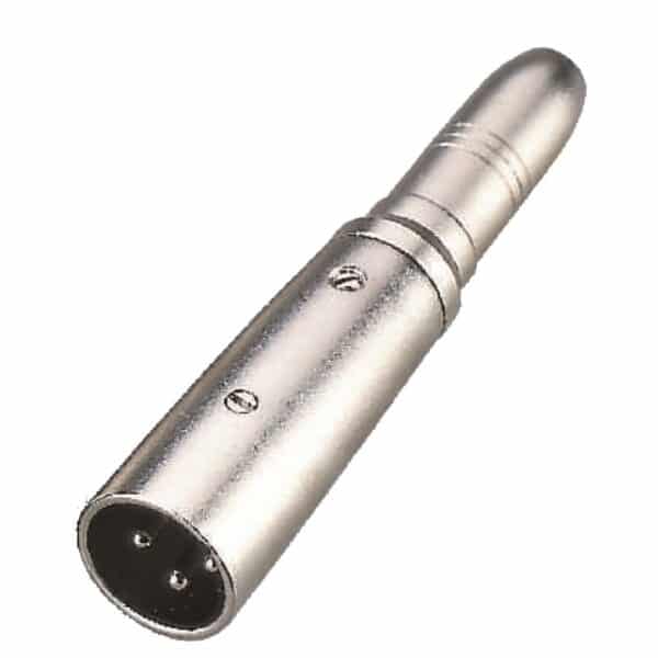 XLR Male - 6.3mm Jack Female adapter (1 pc set)