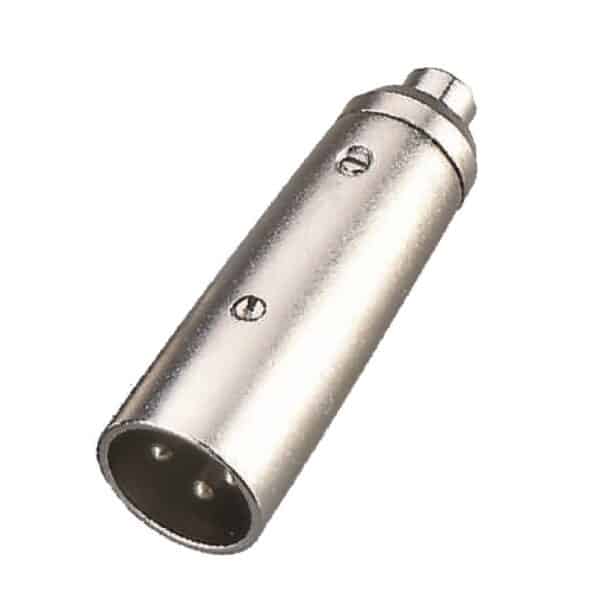 XLR Male - RCA Female adapter (1 pc set)