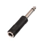 6.3mm Jack Male MONO - 6.3mm jack Female adapter (1 pc set)