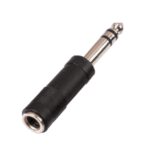 6.3mm Jack Female - 6.3mm Jack Male STEREO adapter (1 pc set)
