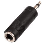 3.5mm Jack Male MONO - 6.3mm Jack Female adapter (1 pc set)