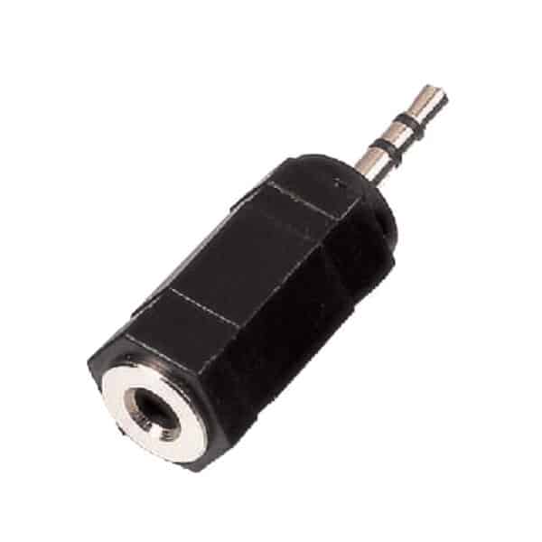 2.5mm Jack Male STEREO - 3.5mm Jack Female STEREO adapter (1 pc set)