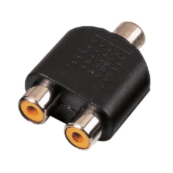 2xRCA Female - RCA Female adapter (1 pc set)