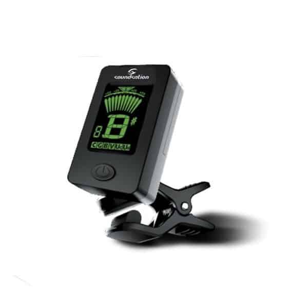 Rotating chromatic clip tuner