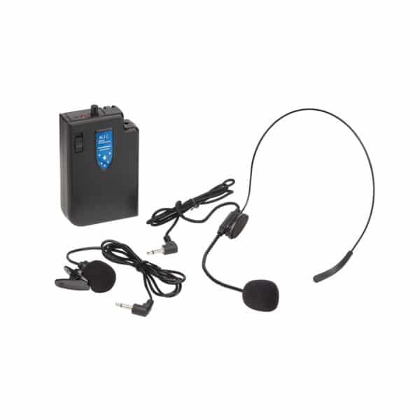 Kit Bodypack, Headset, and Lavalier Mic for GO-SOUND AMW Speakers